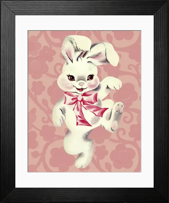 Framed Print : Dancing Rabbit Framed Print : Dancing Rabbit