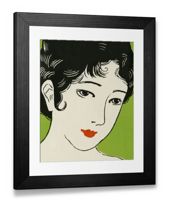 Framed Print : Portrait of a Woman Framed Print : Portrait of a Woman