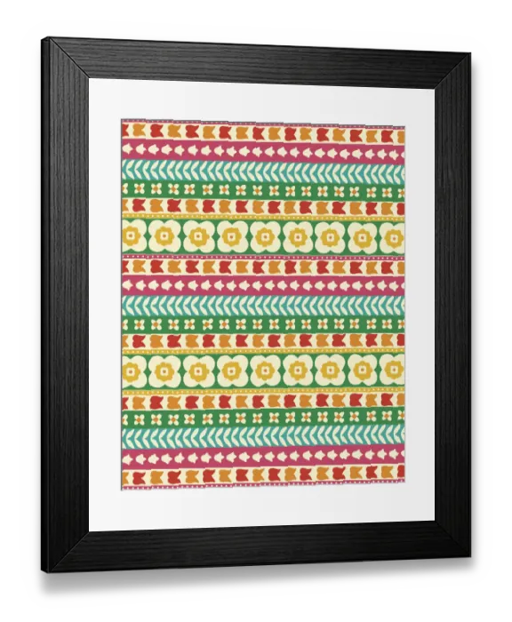 Framed Print : Striped Pattern Framed Print : Striped Pattern