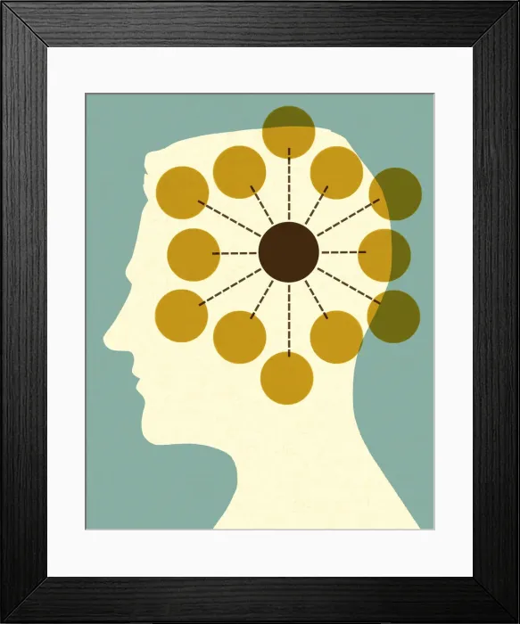 Framed Print : Dingbat for a Brain Framed Print : Dingbat for a Brain