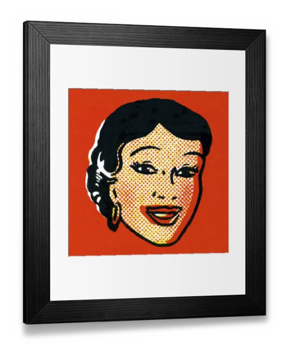 Framed Print : Face of a Woman Framed Print : Face of a Woman