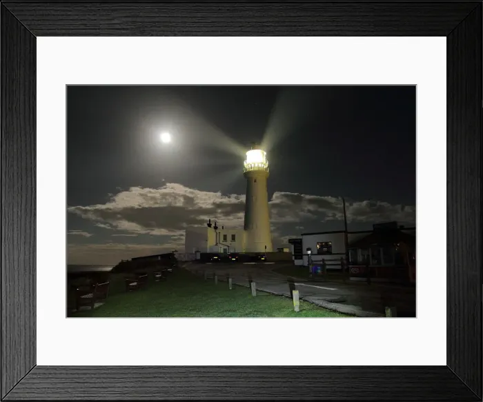 Framed Print : flamborough head lighthouse Framed Print : flamborough head lighthouse