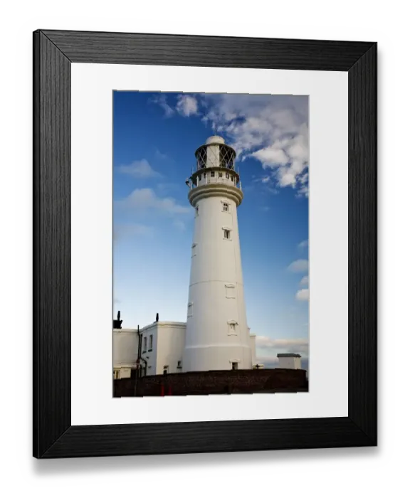 Framed Print : Lighthouse, Flamborough Head, England Framed Print : Lighthouse, Flamborough Head, England