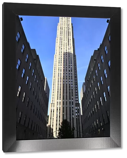 Comcast Building at 30 Rockefeller Center, New York City, Lower Manhattan, New York, USA
