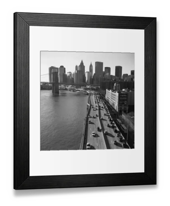 Framed Print : Downtown Manhattan, New York City Framed Print : Downtown Manhattan, New York City