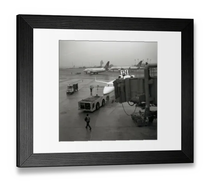 Framed Print : Airplanes on tarmac Framed Print : Airplanes on tarmac