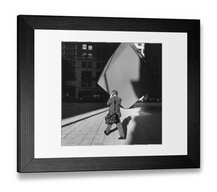 Framed Print : Businessman talking on cell phone Framed Print : Businessman talking on cell phone