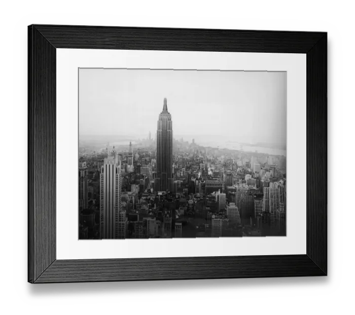 Framed Print : Manhattan Skyline Framed Print : Manhattan Skyline