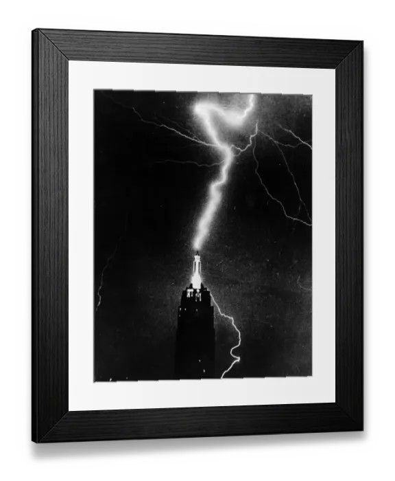 Framed Print : Lightning Strike Framed Print : Lightning Strike
