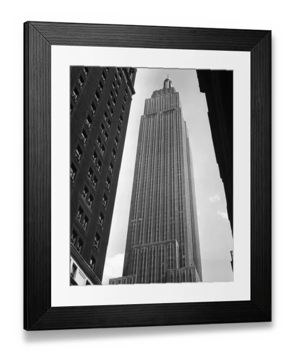 Framed Print : New York City, Empire State Building