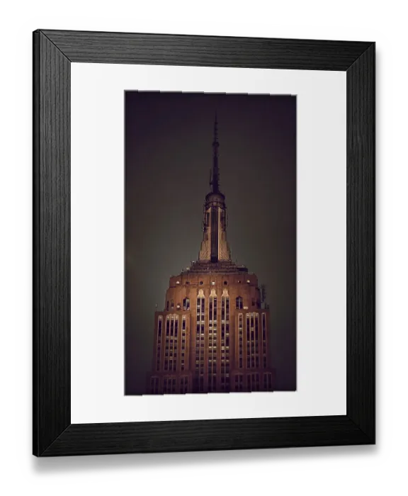 Framed Print : Empire State Building Framed Print : Empire State Building