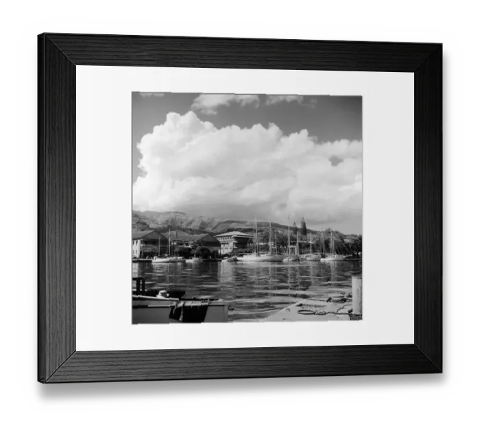 Framed Print : Tahitian Boats Framed Print : Tahitian Boats
