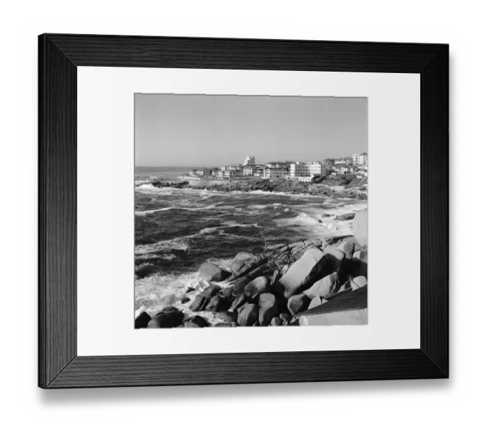 Framed Print : Sea Point. circa 1955: Sea Point at Camps Bay
