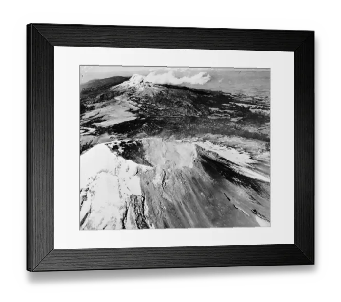 Framed Print : Mexican Volcanos Framed Print : Mexican Volcanos