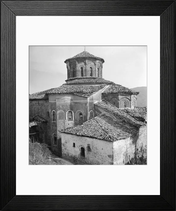 Framed Print : Greek Monastery Framed Print : Greek Monastery