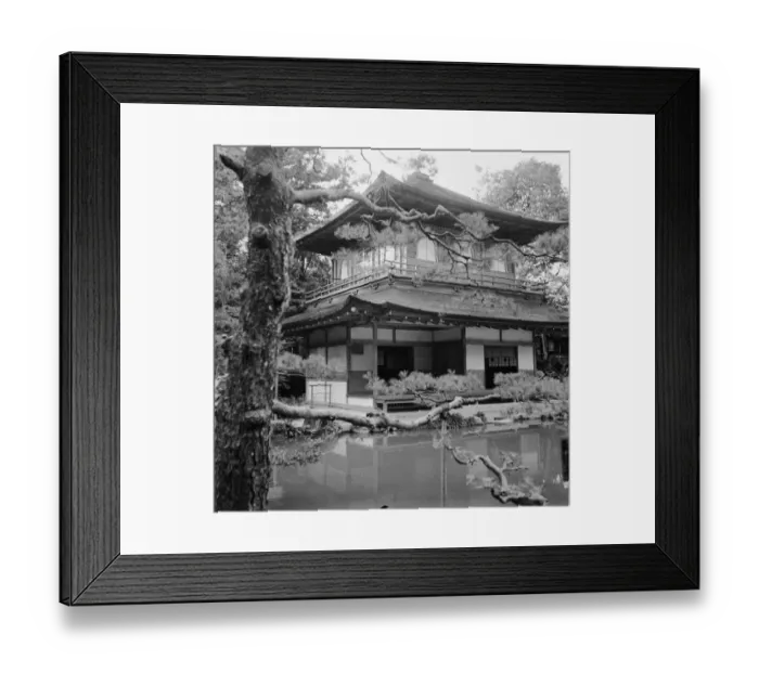 Framed Print : Silver Pavilions