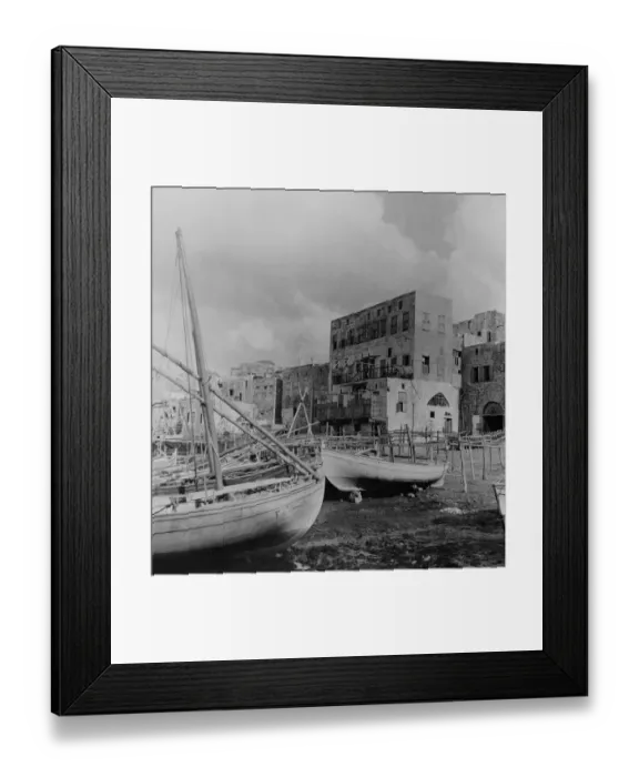Framed Print : Port Of Saida Framed Print : Port Of Saida