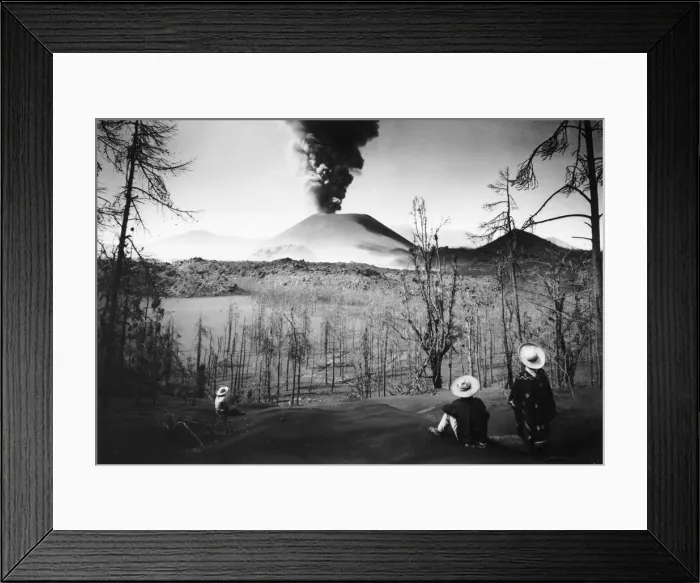 Framed Print : Paricutin Volcano Framed Print : Paricutin Volcano