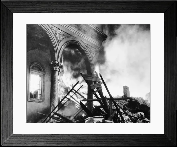 Framed Print : San Juan Burns Framed Print : San Juan Burns