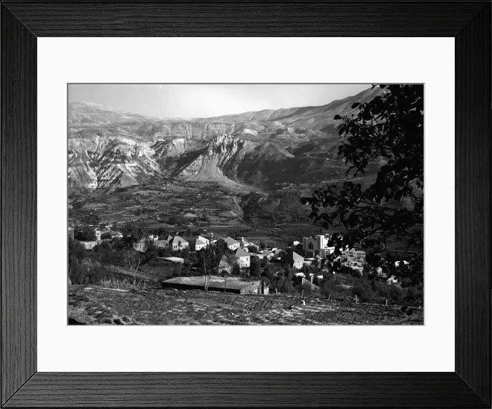 Framed Print : Lebanese Village Framed Print : Lebanese Village