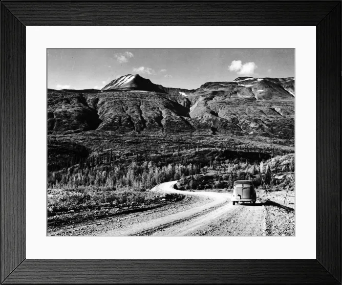 Framed Print : Alaska Highway Framed Print : Alaska Highway