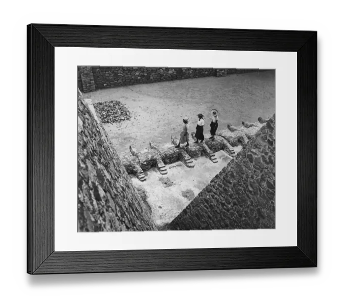 Framed Print : Base Of Pyramid Framed Print : Base Of Pyramid