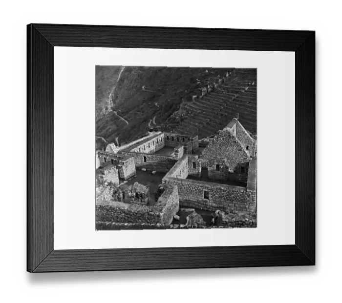 Framed Print : Machu Picchu Site Framed Print : Machu Picchu Site