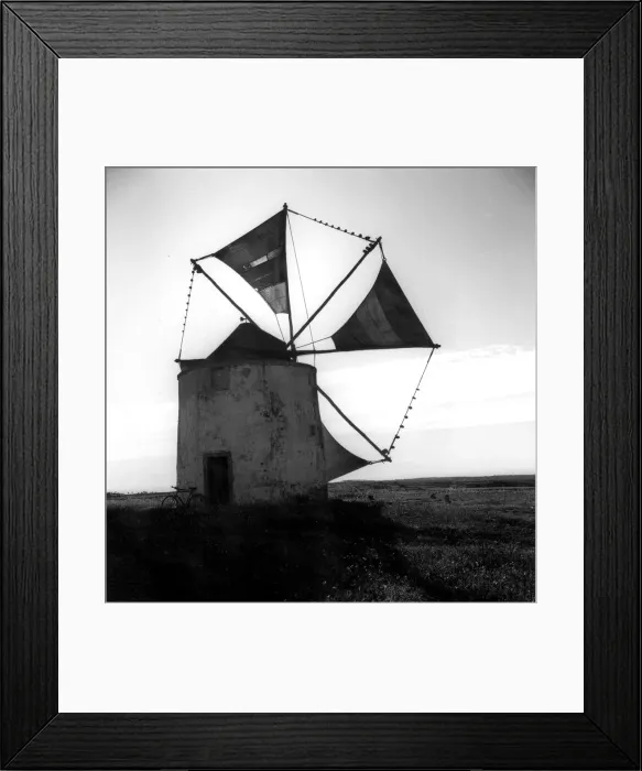 Framed Print : Windmill. A windmill in Portugal Framed Print : Windmill. A windmill in Portugal