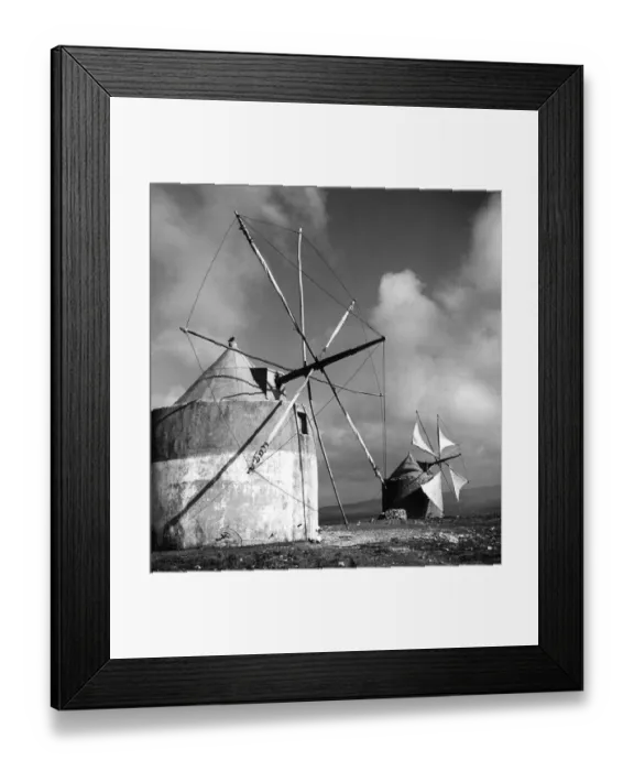 Framed Print : Windmills on the hills above the Portugese town of Tomar Framed Print : Windmills on the hills above the Portugese town of Tomar