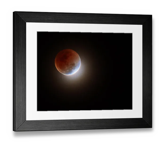 Framed Print : Blood Moon
