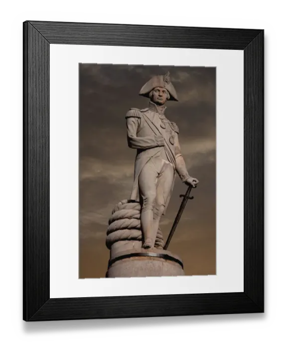 Framed Print : Nelsons Column, Trafalgar Square, London
