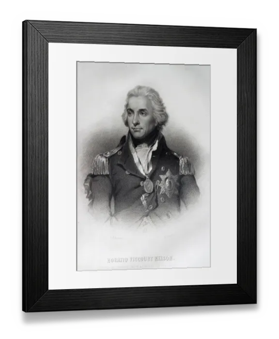 Framed Print : Admiral Horatio Nelson Framed Print : Admiral Horatio Nelson
