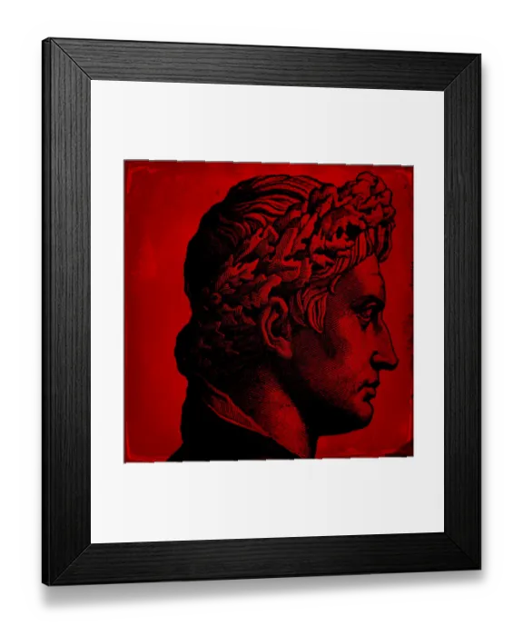 Framed Print : JULIUS CAESAR (63 B. C / 14 A. D) Framed Print : JULIUS CAESAR (63 B. C / 14 A. D)