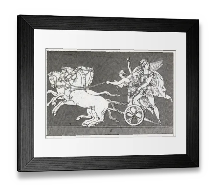 Framed Print : Procession of Alexander Relief Framed Print : Procession of Alexander Relief