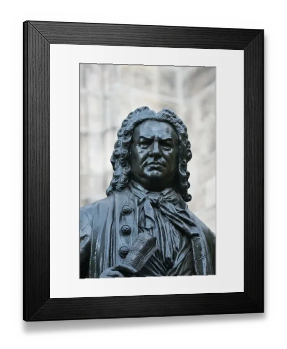 Framed Print : Johann Sebastian Bach statue, Leipzig Framed Print : Johann Sebastian Bach statue, Leipzig