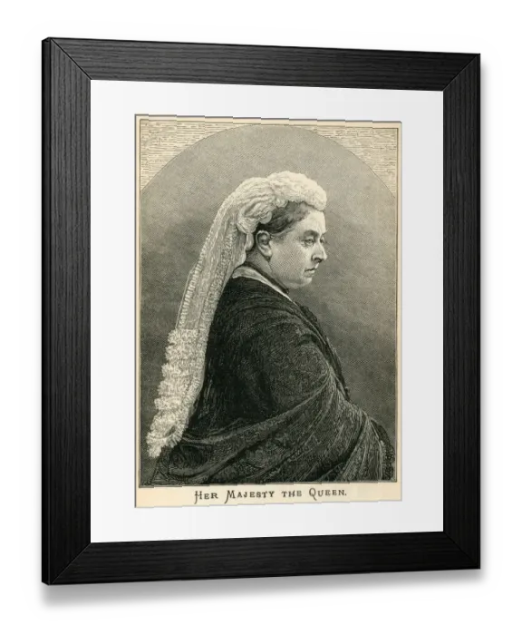 Framed Print : Her Majesty, Queen Victoria Framed Print : Her Majesty, Queen Victoria