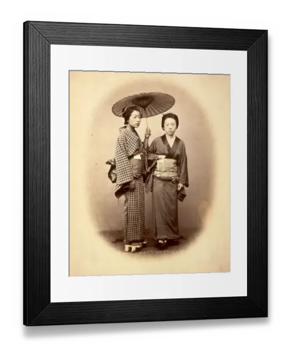 Framed Print : Japanese Dress Framed Print : Japanese Dress
