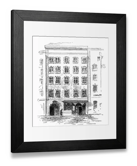 Framed Print : Birthplace of Mozart Framed Print : Birthplace of Mozart