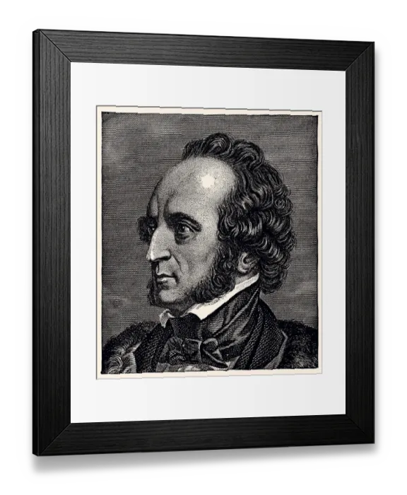 Framed Print : FELIX MENDELSSOHN XXXL Framed Print : FELIX MENDELSSOHN XXXL