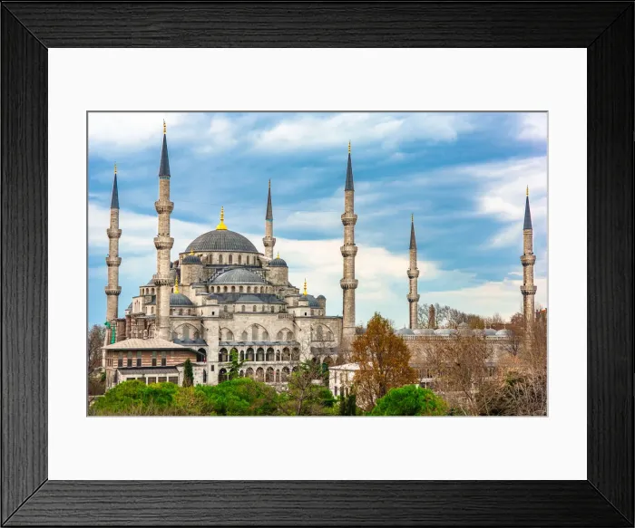 Framed Print : Sultan Ahmed Mosque Framed Print : Sultan Ahmed Mosque