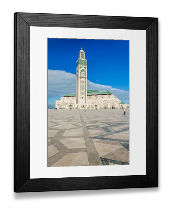 Framed Print : Hassan II Mosque Framed Print : Hassan II Mosque