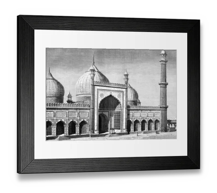 Framed Print : Jama Masjid Framed Print : Jama Masjid