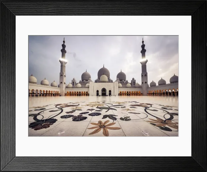 Framed Print : Sheikh Zayed Grand Mosque Framed Print : Sheikh Zayed Grand Mosque