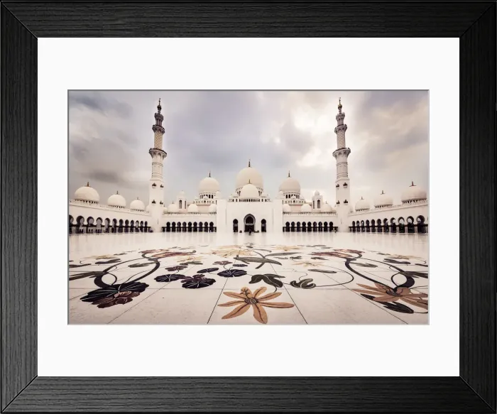 Framed Print : Sheikh Zayed Grand Mosque Framed Print : Sheikh Zayed Grand Mosque