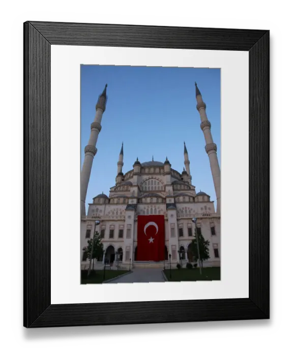 Framed Print : Sabanci Merkez Camii Framed Print : Sabanci Merkez Camii