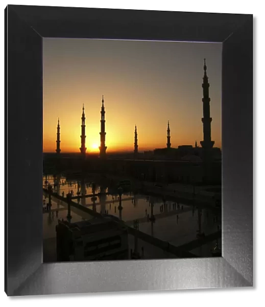 Sunrise at Nabawi Mosque