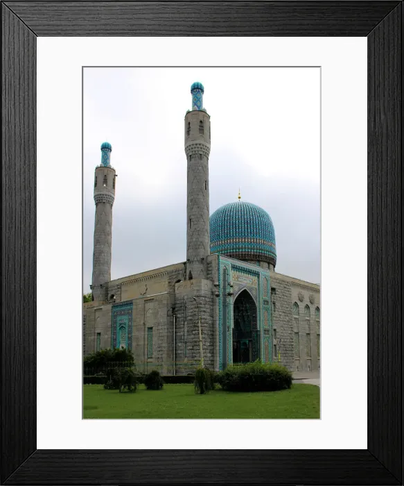 Framed Print : St. Petersburg Mosque, Russia Framed Print : St. Petersburg Mosque, Russia