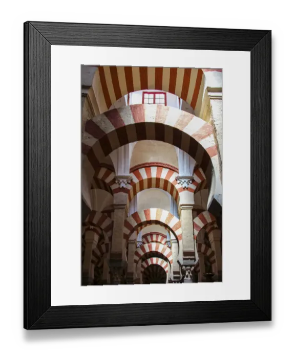 Framed Print : Interior of the Mezquita, or Mosque - Cathedral of CAordoba, Andalusia, Spain Framed Print : Interior of the Mezquita, or Mosque - Cathedral of CAordoba, Andalusia, Spain