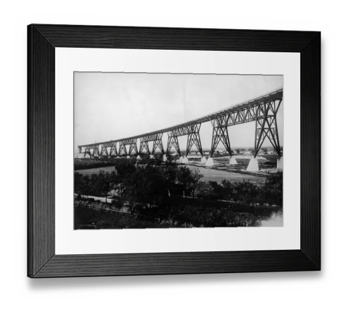 Framed Print : Railway Viaduct Framed Print : Railway Viaduct