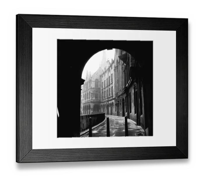 Framed Print : Scottish Backstreet Framed Print : Scottish Backstreet